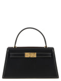 Tory Burch Lee Radziwill Top Handle Bag — Black
