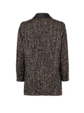 Max Mara Coats Brown Lana Vergine Poliammide - 42