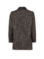 Max Mara Coats Brown Lana Vergine Poliammide - 40