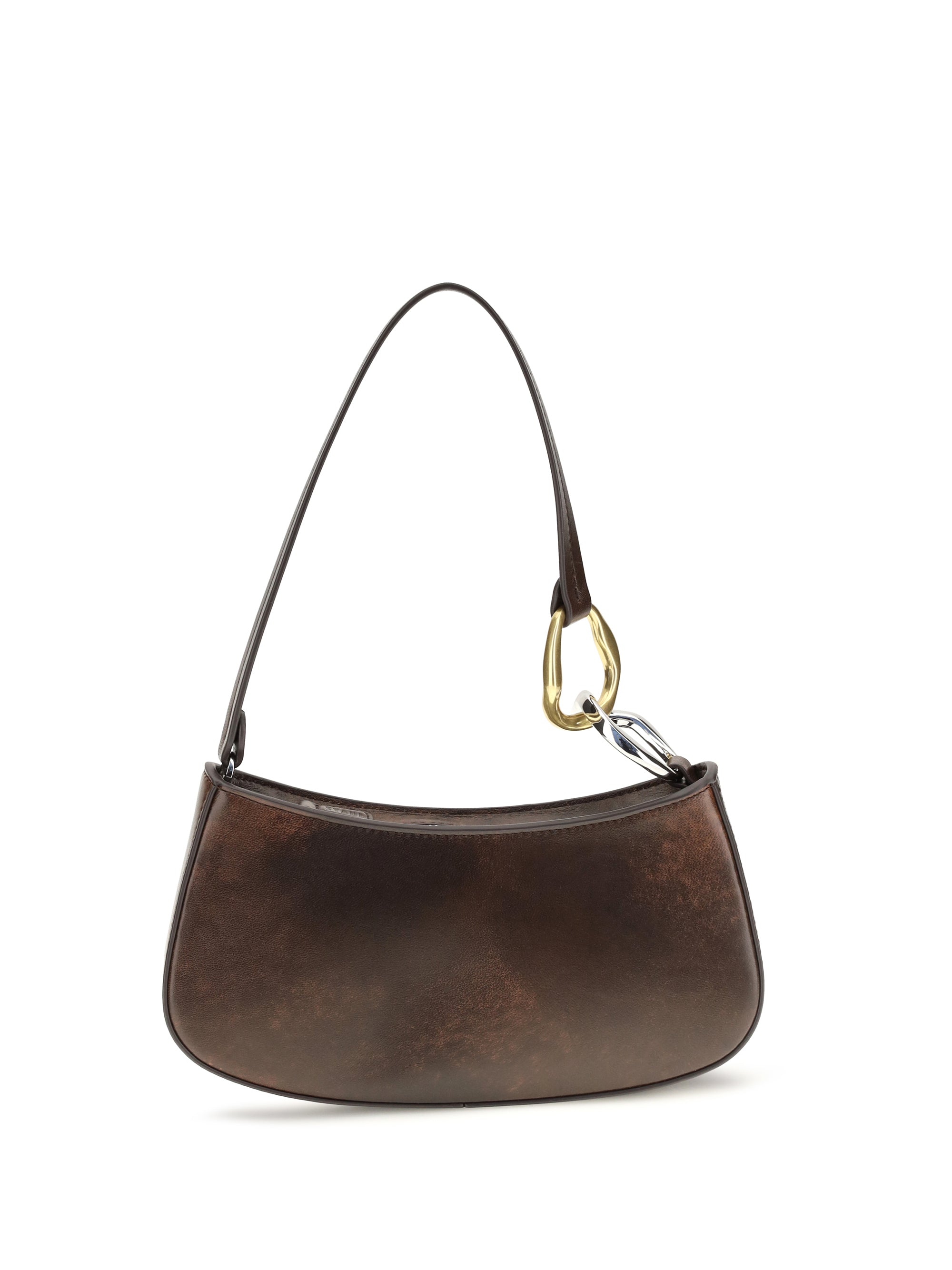 Staud Ollie Shoulder Bag — Brown