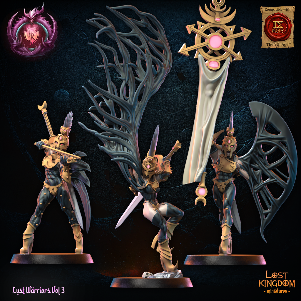 Lust Fallen, Lost Kingdom Miniatures