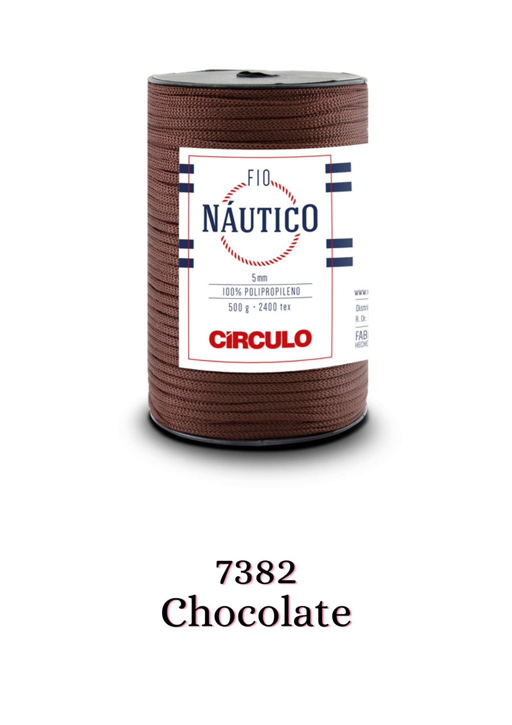 FIO NAUTICO 5mm CIRCULO 500 grs.