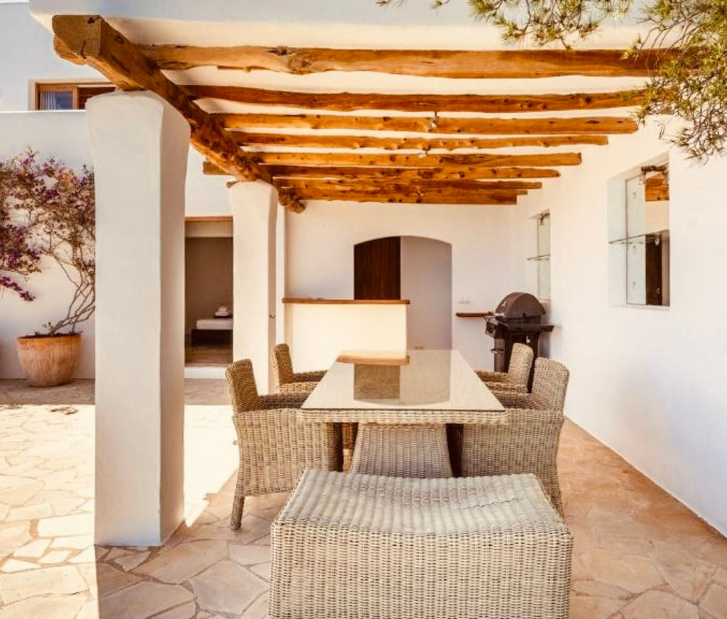 Sea-View Villa Sanctuary Above Sol d’en Serra in Santa Eulalia