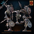 Barbarian regiment, Lost Kingdom Miniatures