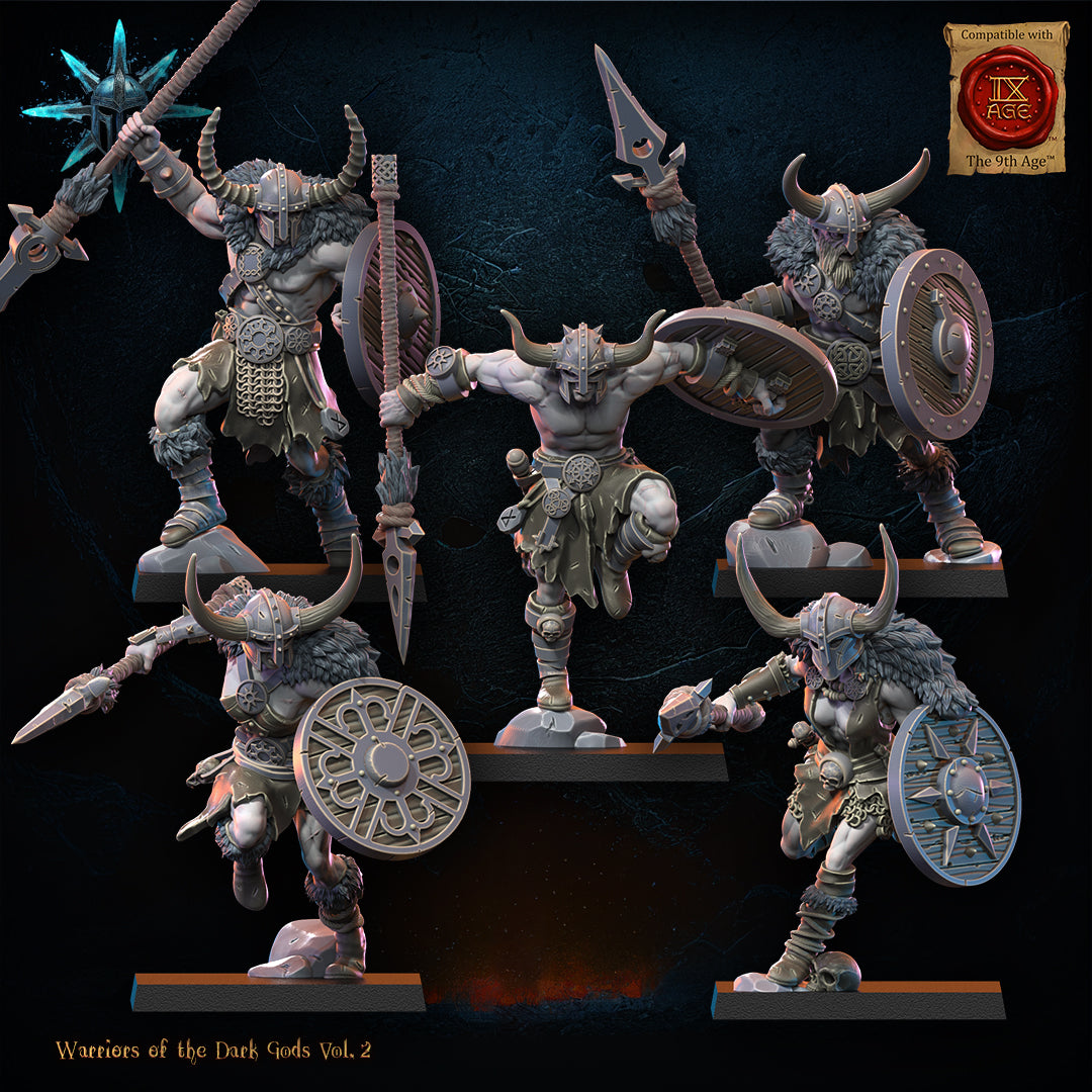Barbarian regiment, Lost Kingdom Miniatures