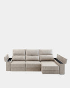 Sofá Chaiselongue Amare Plata