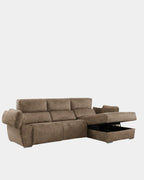 Sofá Chaiselongue Letti Salvador arena