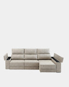 Sofá Chaiselongue Amare Crudo