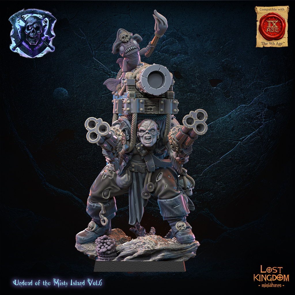 Wigor “The bomber” Acheron, Lost Kingdom Miniatures