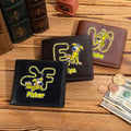 Marsupilami personalizado de cola larga Plegable PU billetera de cuero con nombre Aniversario Cumpleaños Regalo para hombre | Callie × Marsupilami®.