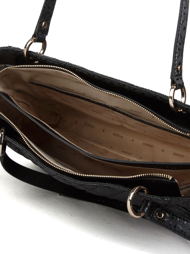 Guess Isemay Noel Tote Bag — Black
