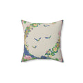 Floral Vista Flight Throw Pillow