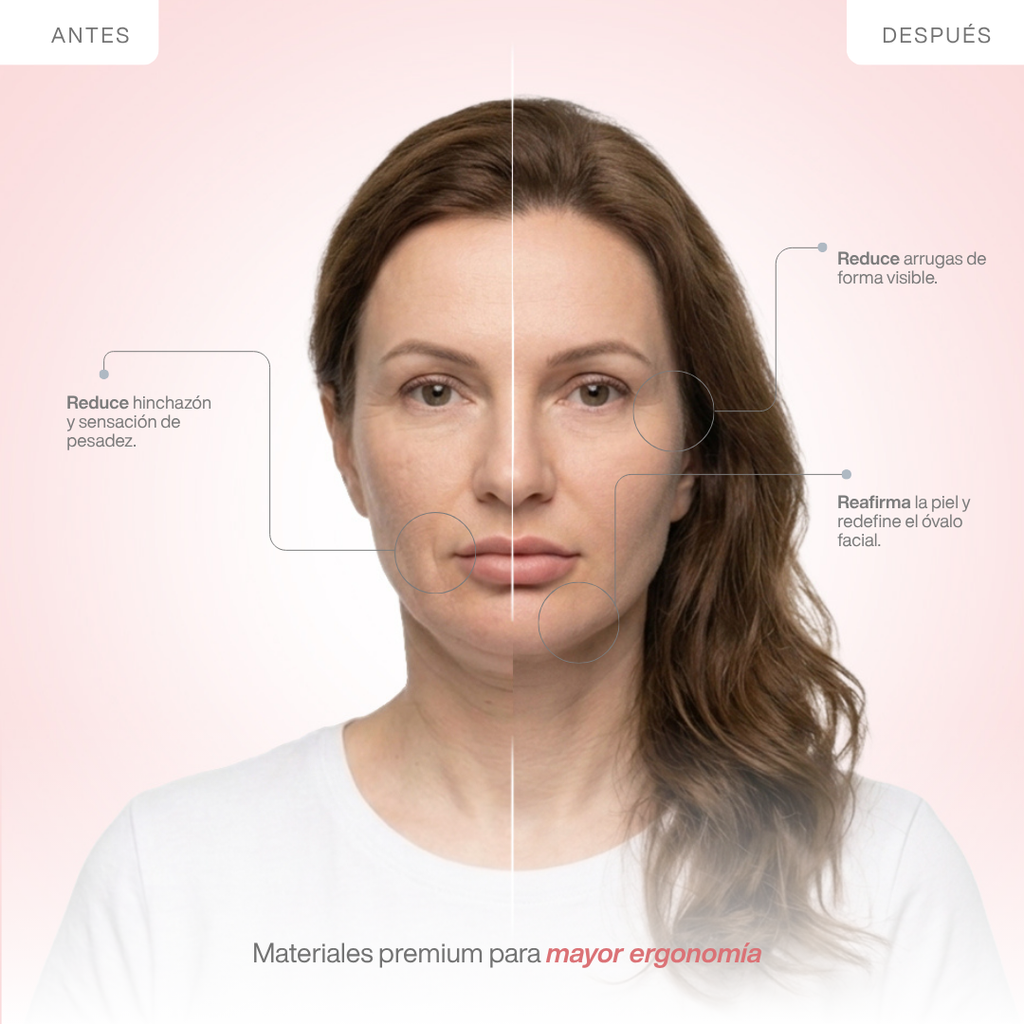 Lifting Facial Reafirmante y Alivio del Dolor - LED Infrarroja 830nm