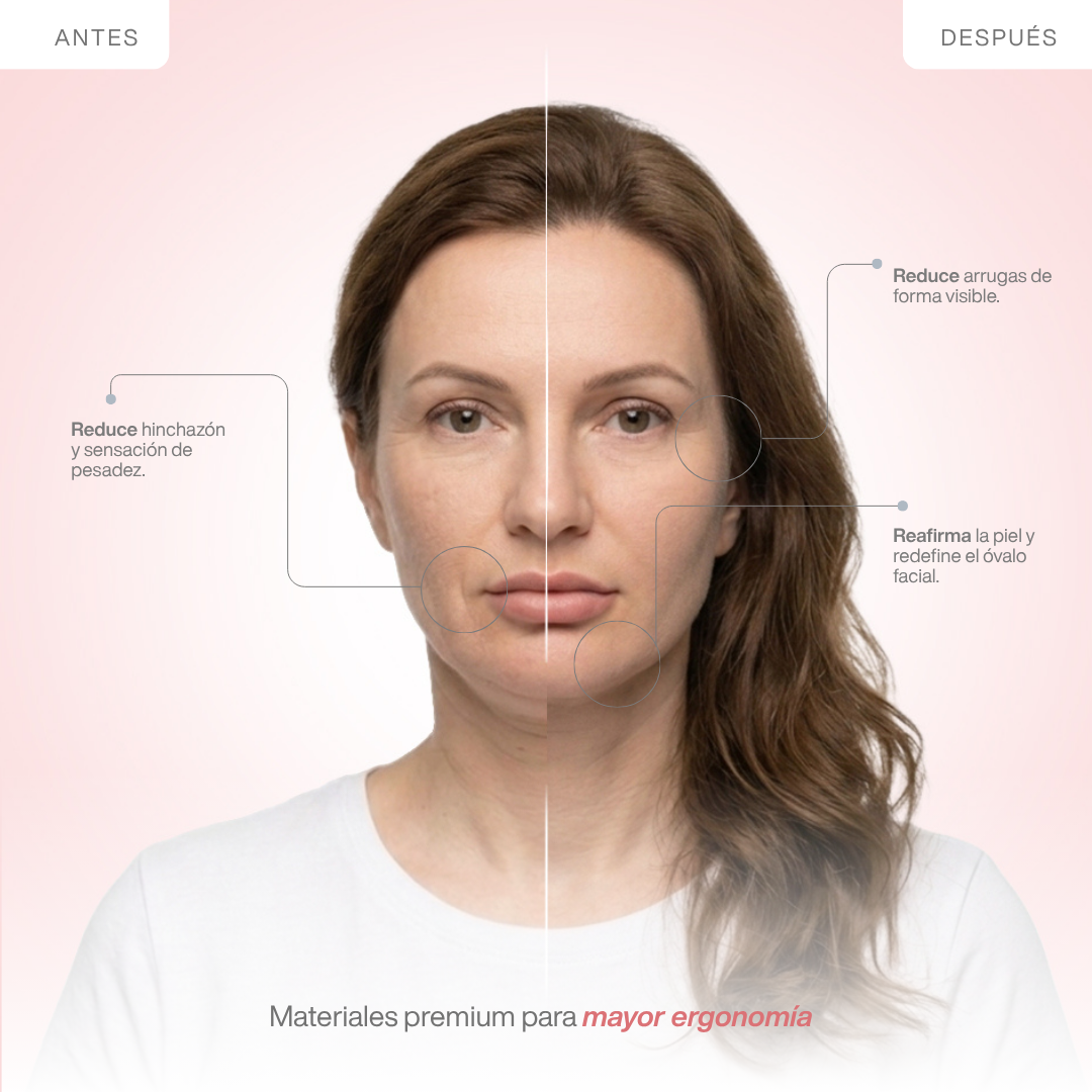 Lifting Facial Reafirmante y Alivio del Dolor - LED Infrarroja 830nm