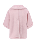 Max Mara Jackets Beige Rosa Alpaca Lana Vergine Seta - S/M