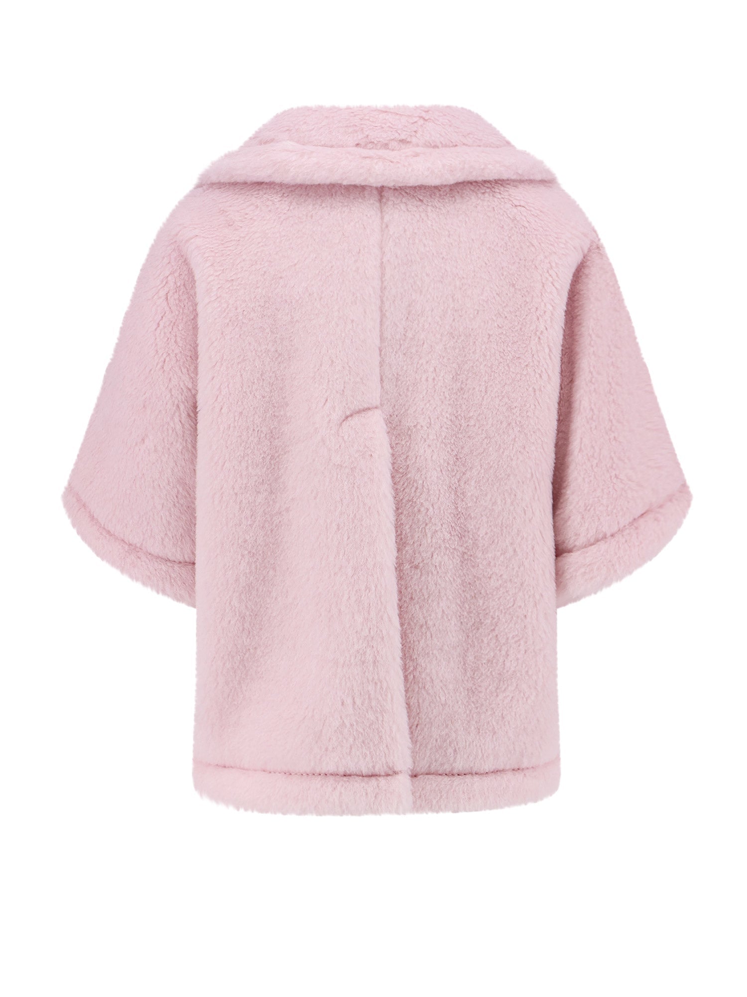 Max Mara Jackets Beige Rosa Alpaca Lana Vergine Seta - S/M