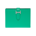 Hermès Béarn Compact Wallet — Mint Green