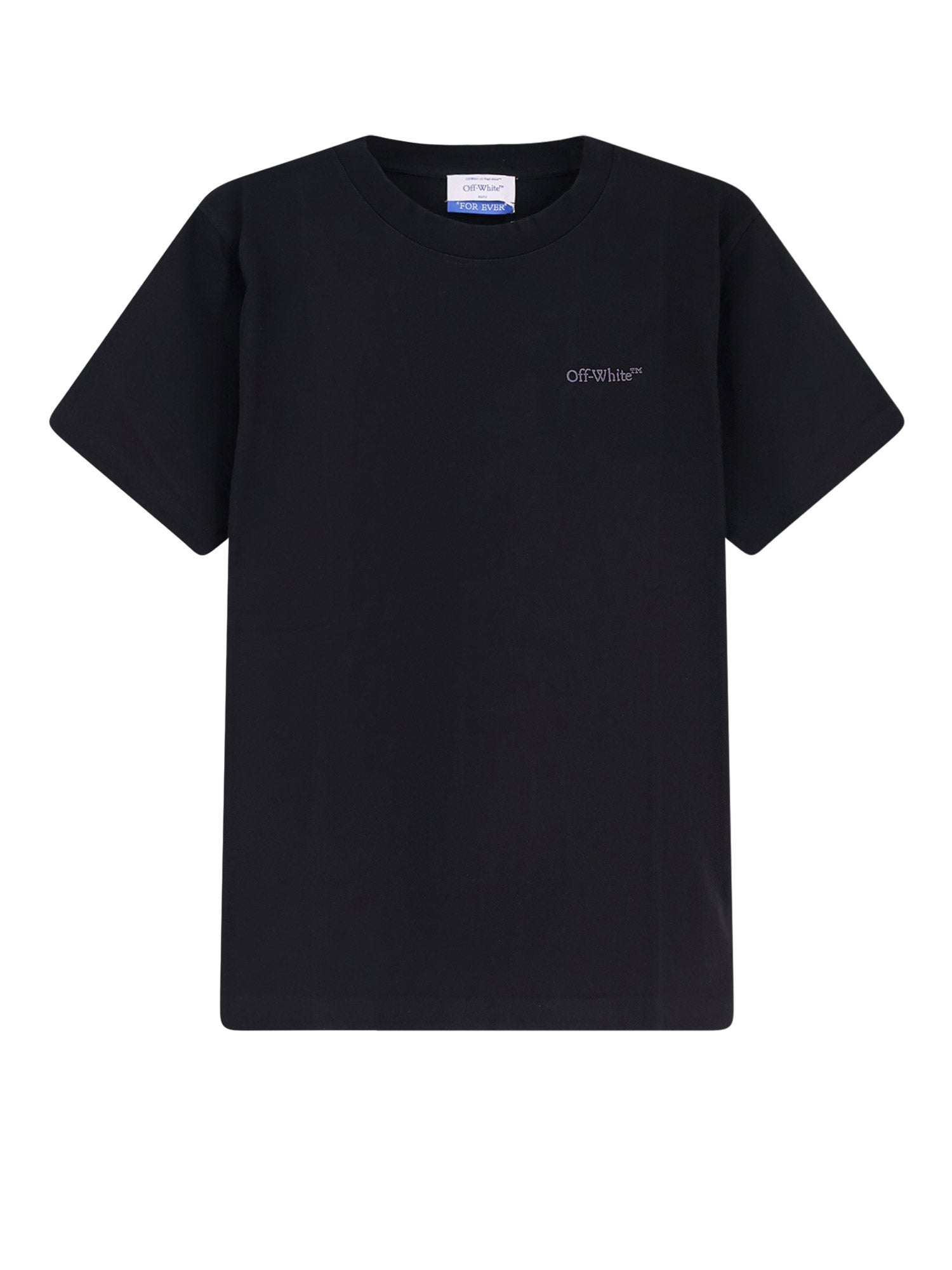 Off White T-shirts and Polos Black - Anthracite Cotone - XS