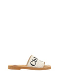 Chloé Woody Sandals — White