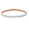 Hermès Kelly 18 Belt — Light Green