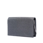Metallic Mesh Monogram Tassel Kate Wallet on Chain