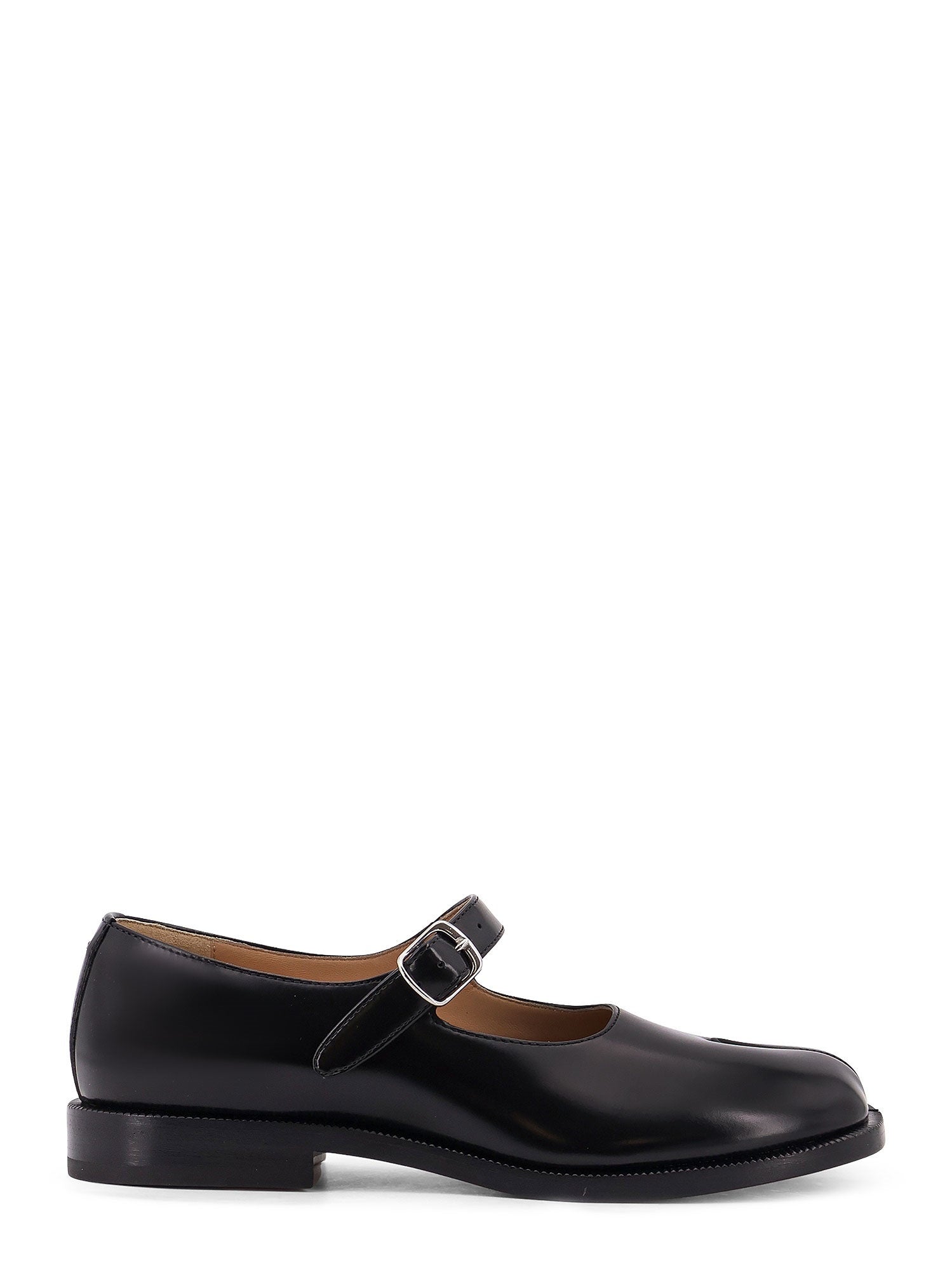 Maison Margiela Flat shoes Black Pelle - 40