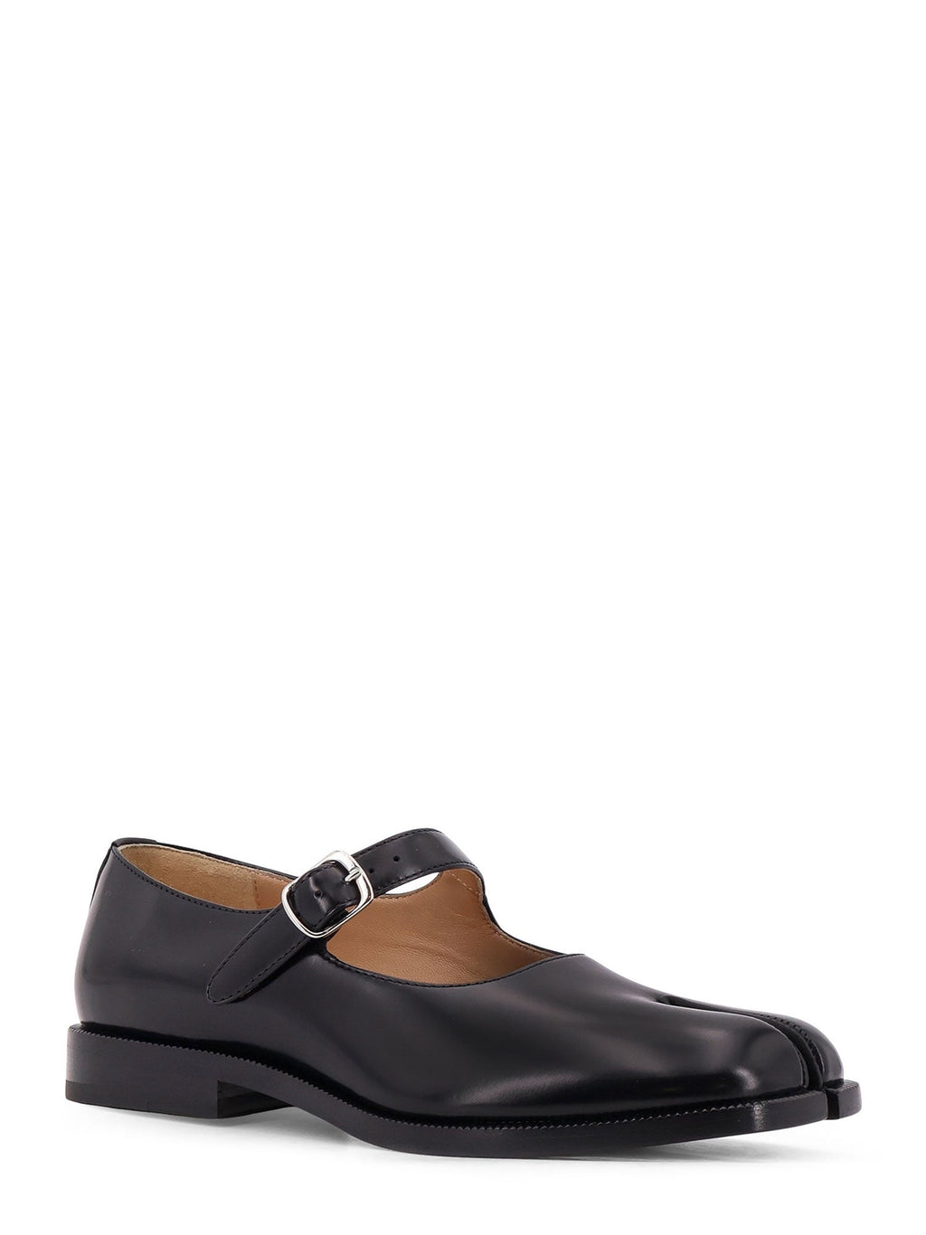 Maison Margiela Flat shoes Black Pelle - 40