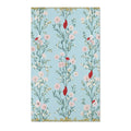 Scarlet Songbird Garden Accent Rug