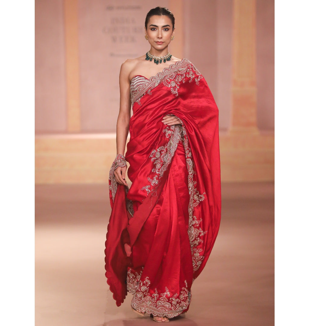 Kora Corset Sari Set By KYNAH, Luxury Indian Fashion & Bridal Wear