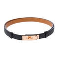 Hermès Kelly 18 Belt — Black