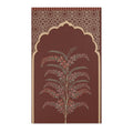 Ornamental Bloom Arch Accent Rug