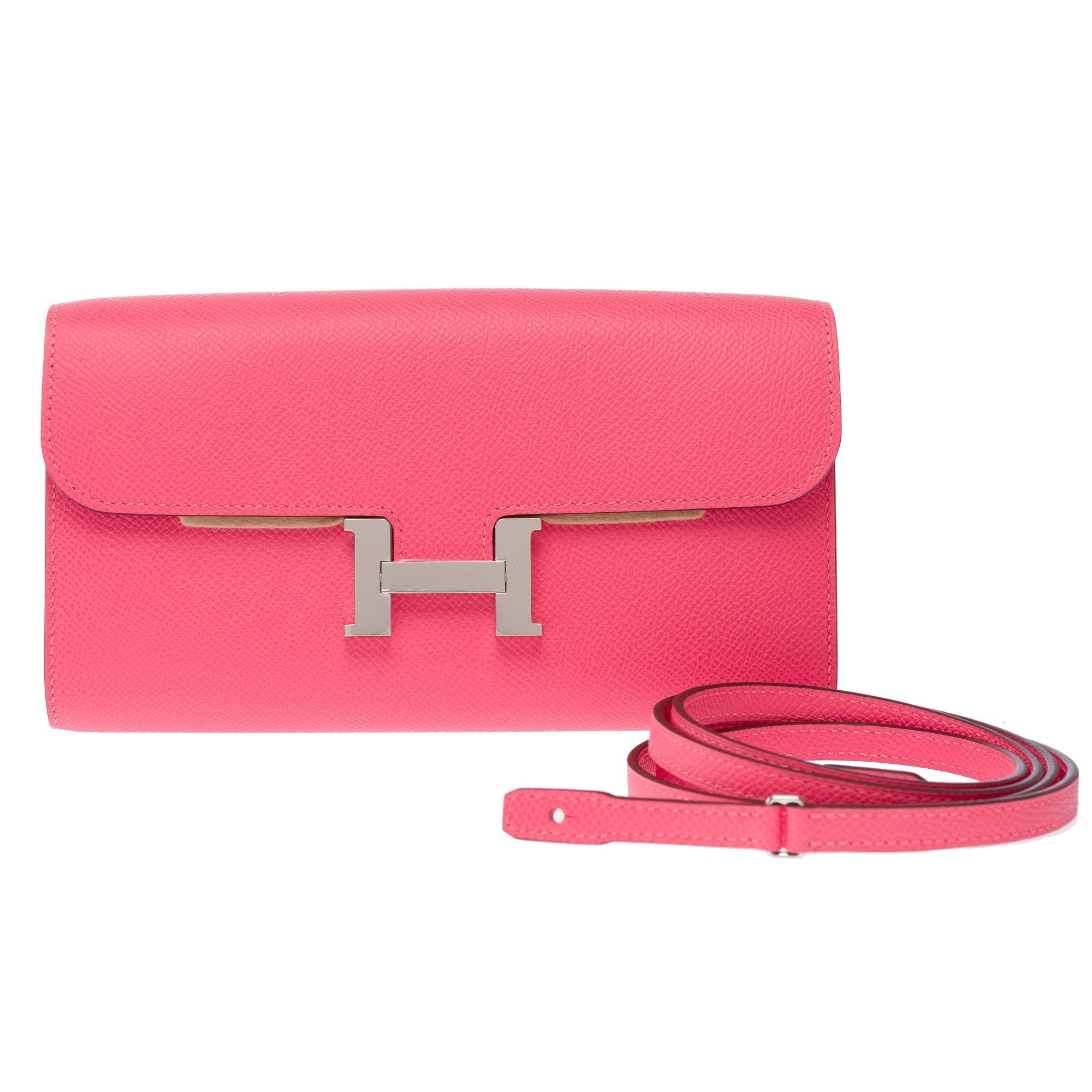 Hermès Constance Long To Go Wallet — Azalea Pink