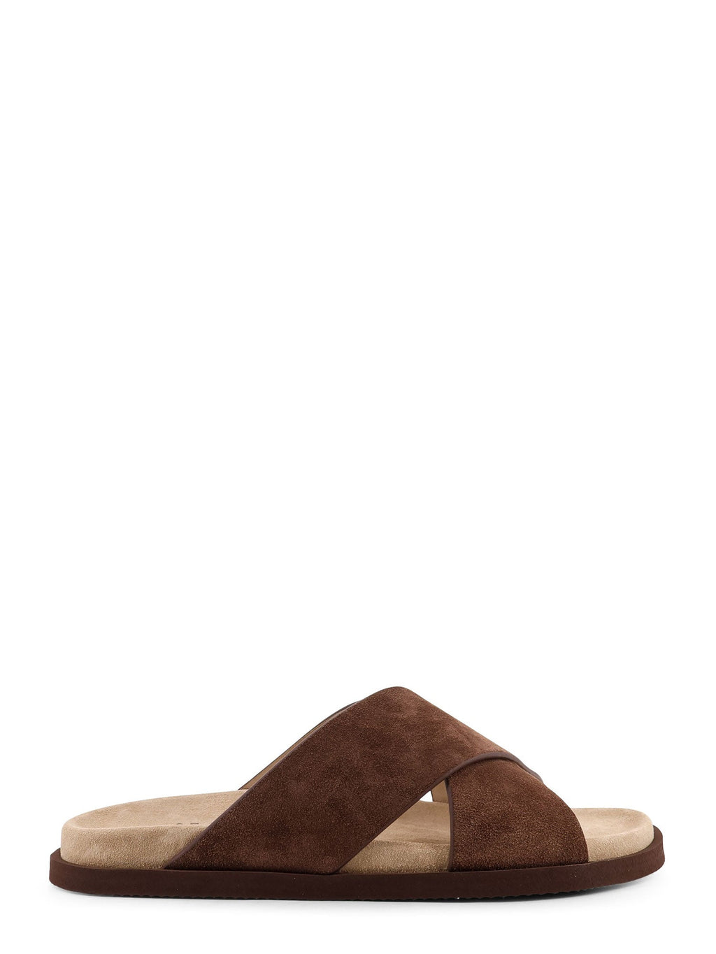 Brunello Cucinelli Sandals Fango Camel Pelle - 42