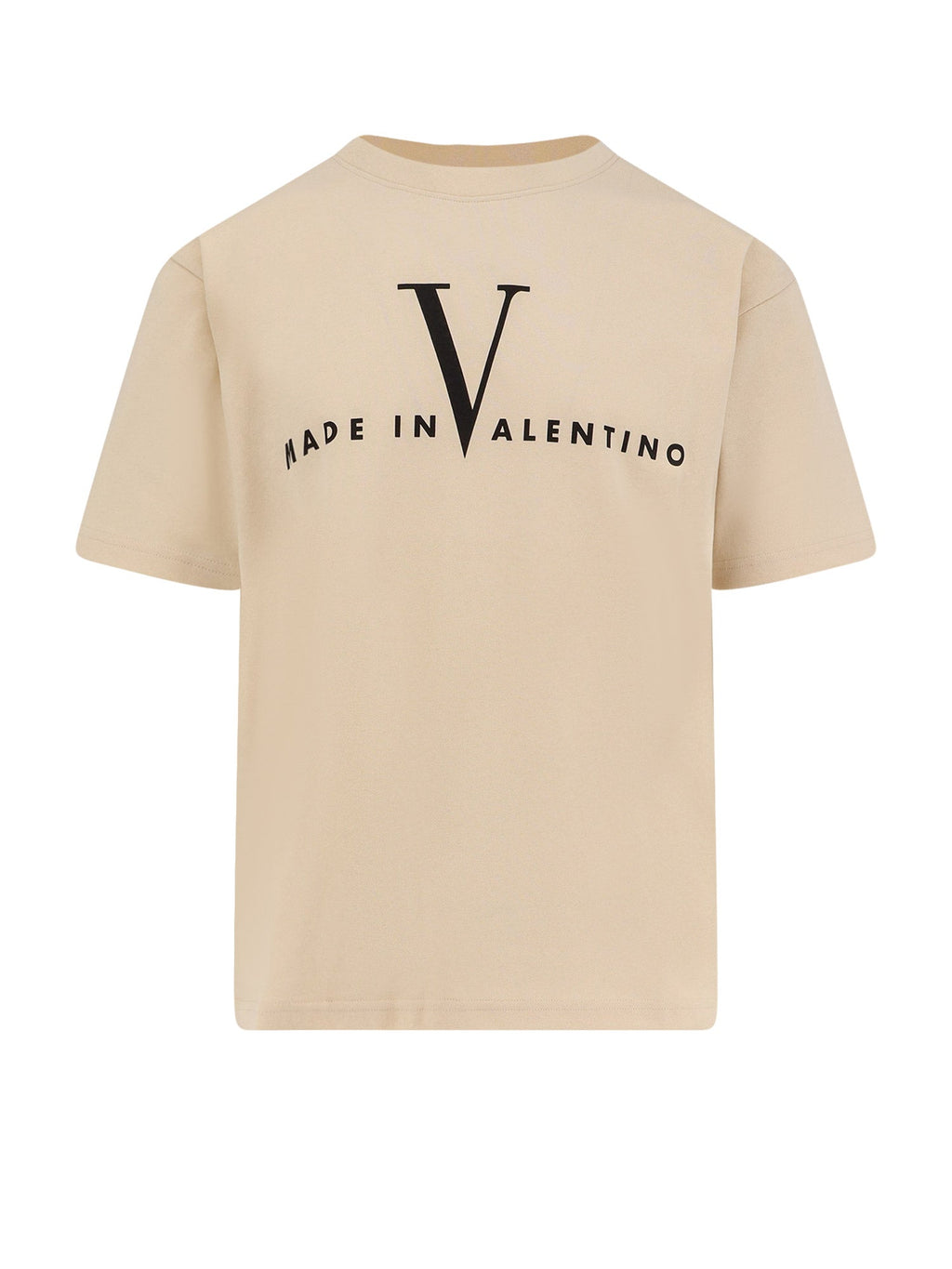 Valentino T-shirts and Polos Burro Nero Cotone - M