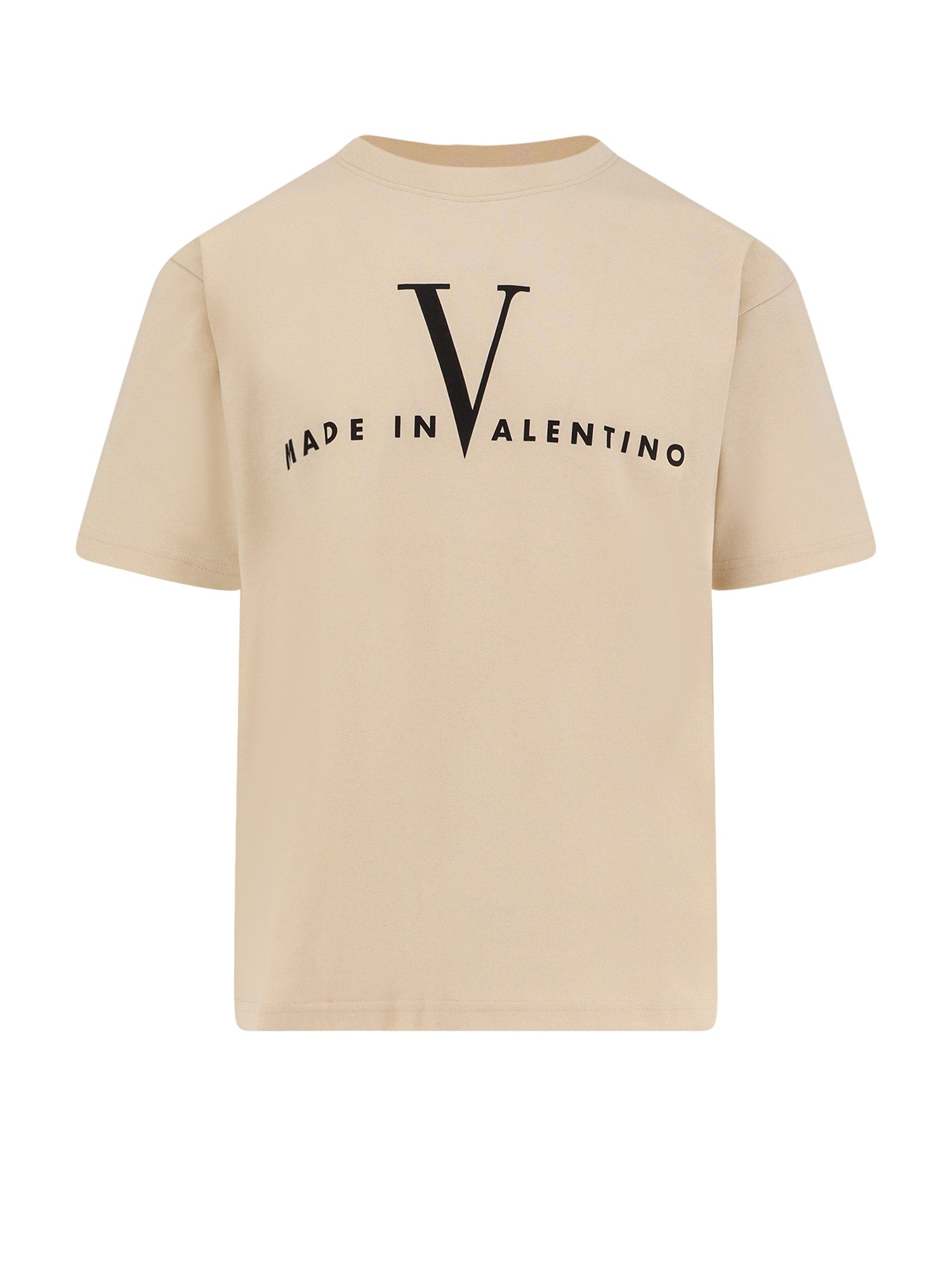 Valentino T-shirts and Polos Burro Nero Cotone - M
