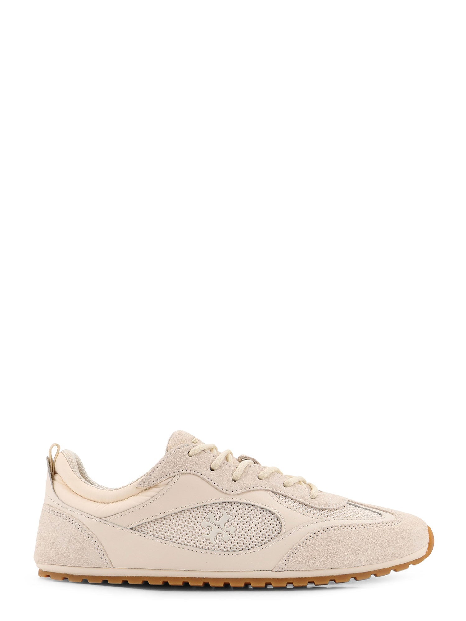 Tory Burch Sneakers Light Cream Pelle/nylon - 8