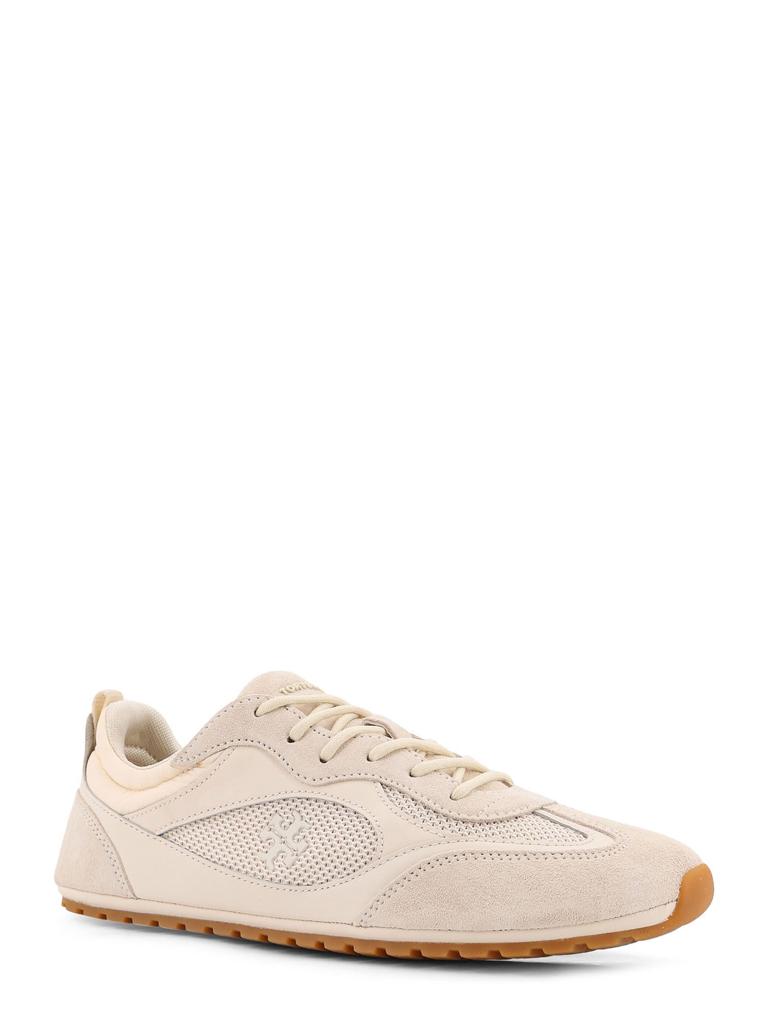 Tory Burch Sneakers Light Cream Pelle/nylon - 8