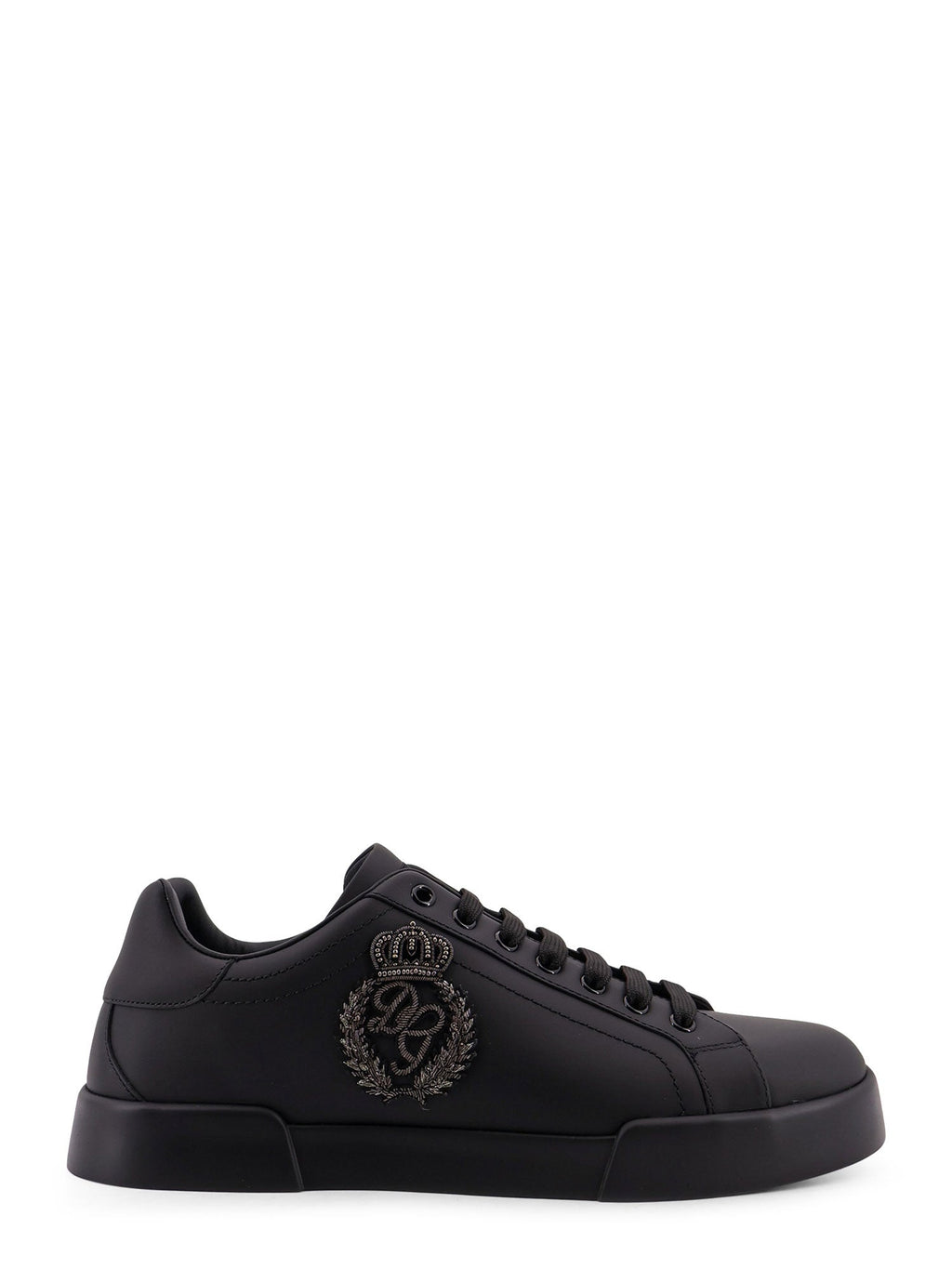 Dolce & Gabbana Sneakers Black Pelle - 39