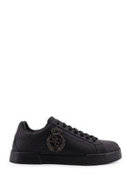 Dolce & Gabbana Sneakers Black Pelle - 39