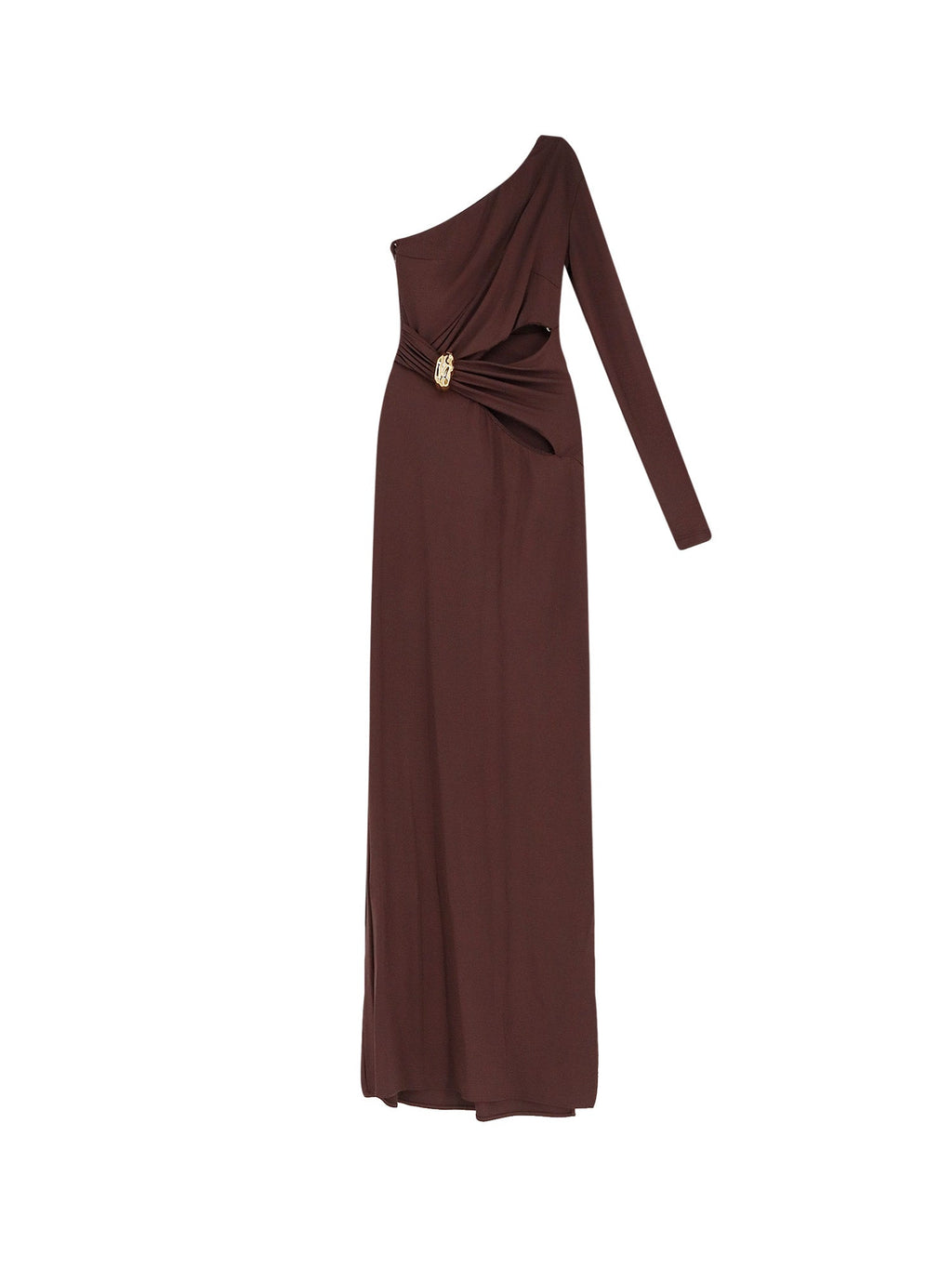 Elisabetta Franchi Dresses Brown Viscosa Elastan - 40