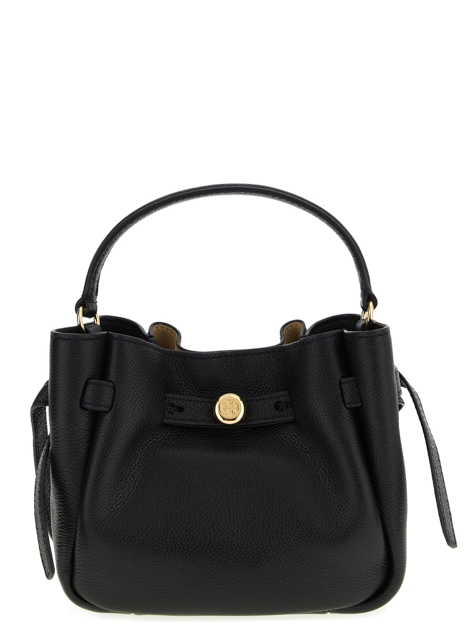Bolso bombonera Romy de Tory Burch — Negro