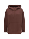 Max Mara Weekend Hooded Sweatshirt — Brown