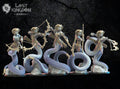 Yumi/Yari Naga Regiment, Lost Kingdom Miniatures