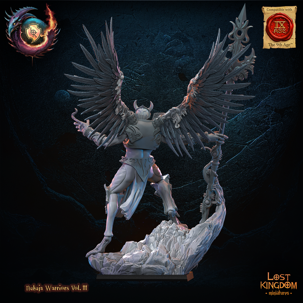 Exalted Herald of Nukuja, Lost Kingdom Miniatures