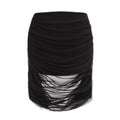 Sheer Skirt With Draping