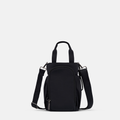 Multi-Wear Water Bottle Bag - Black (Gold or Gunmetal)