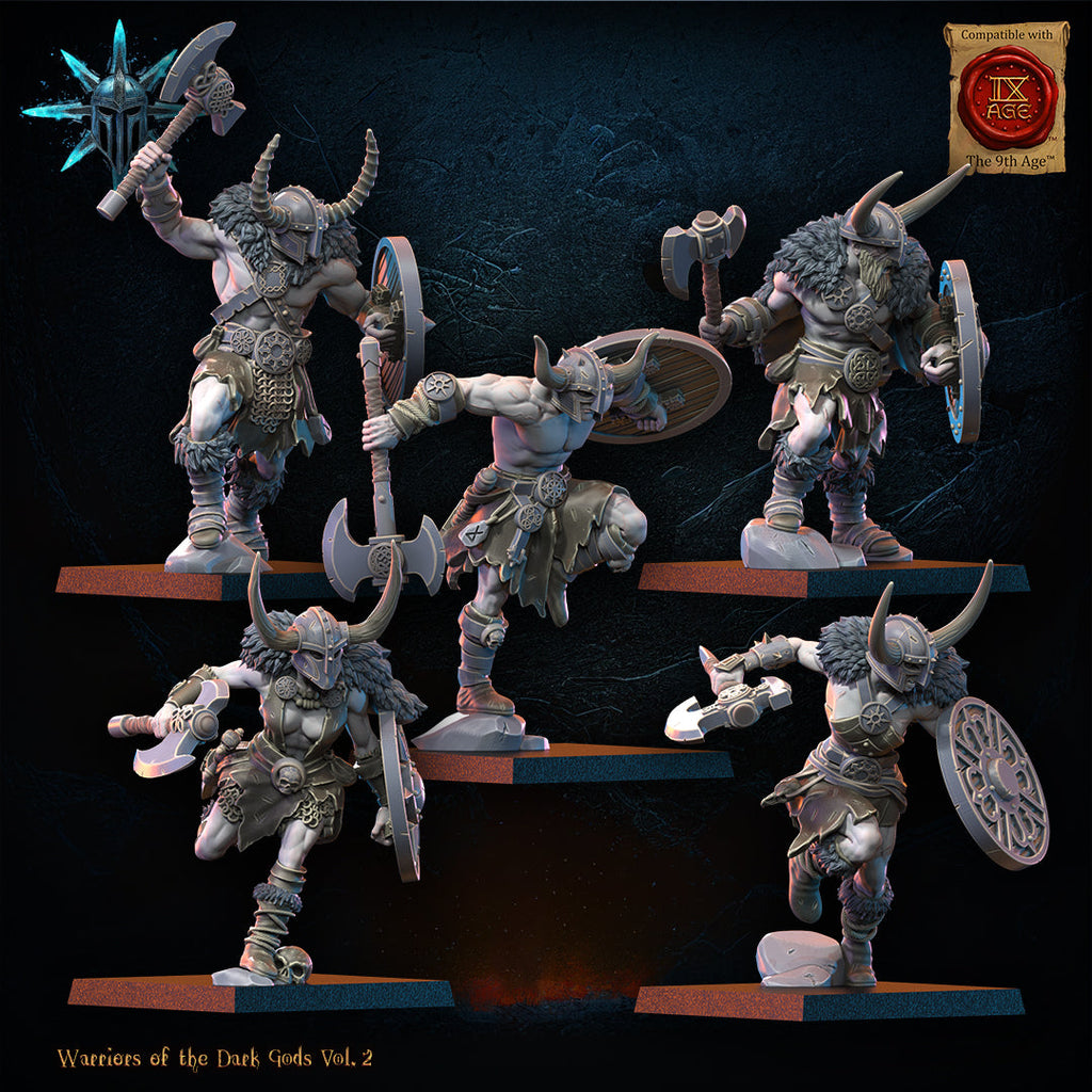 Barbarian regiment, Lost Kingdom Miniatures