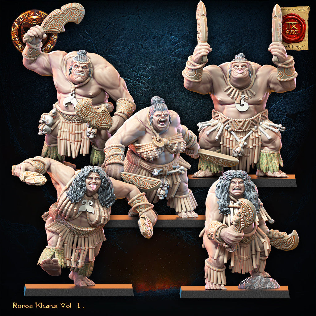 Roroa Unit, Lost Kingdom Miniatures