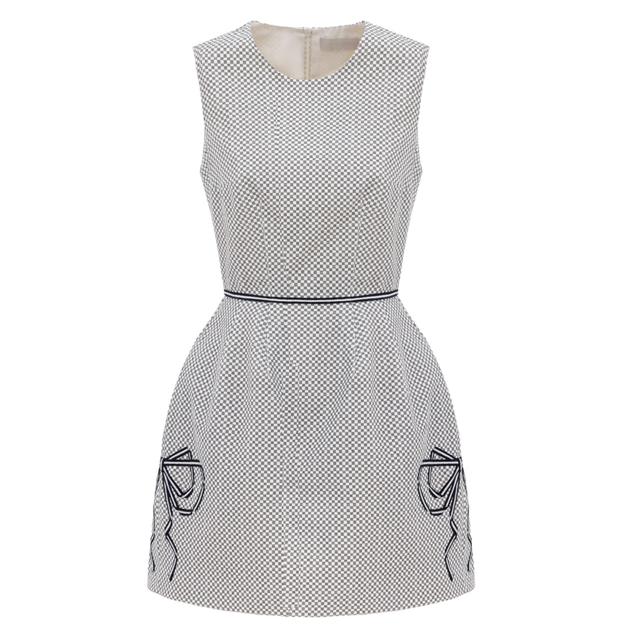 Monochrome Muse Dress