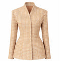 Lune Dorée Hourglass Jacket in Beige